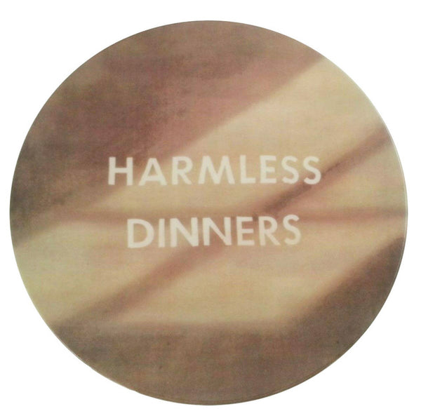 Harmless Dinners plate, 2017