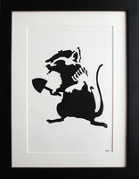 Rat Stencil Bizarre Magazine
