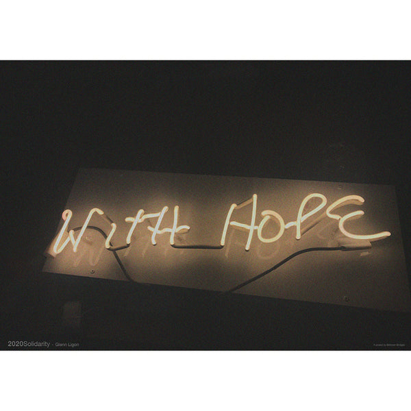 With Hope (limited timed release poster), 2020