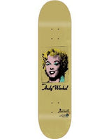 Golden Marilyn skateboard deck, ca. 2010