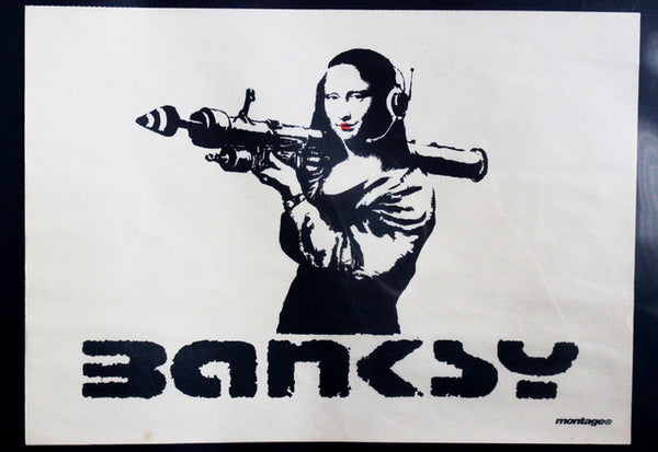 banksy mona lisa