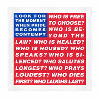 Untitled (Flag), Bandana (Limited timed release), 2020