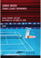 Tennis Court Drawings (SIGNED), 2018