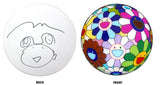 Flowerball Disc with original drawing, 2007
