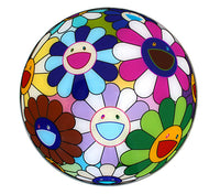 Flowerball Disc with original drawing, 2007