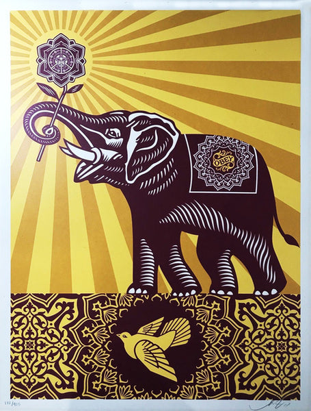 Holiday Peace Elephant, 2015