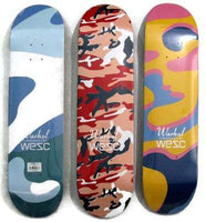 Camouflage skateboards set of 3, 2015